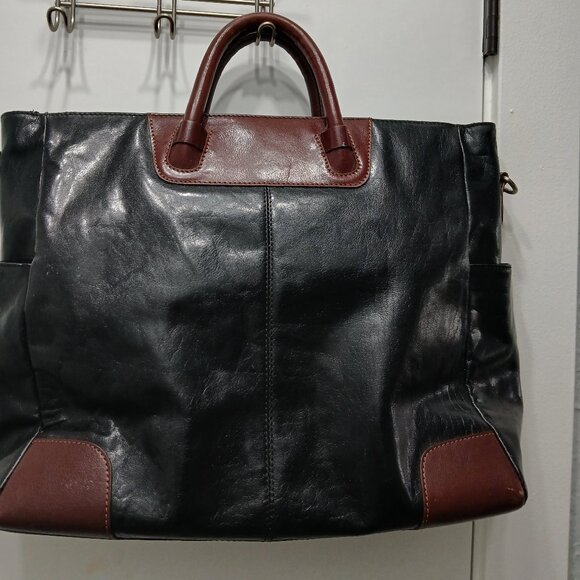 Samsonite Vintage Leather Overnight Bag - Picture 6 of 9